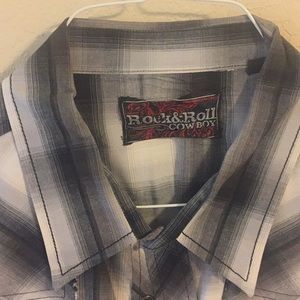 Rock & roll cowboy men’s shirt